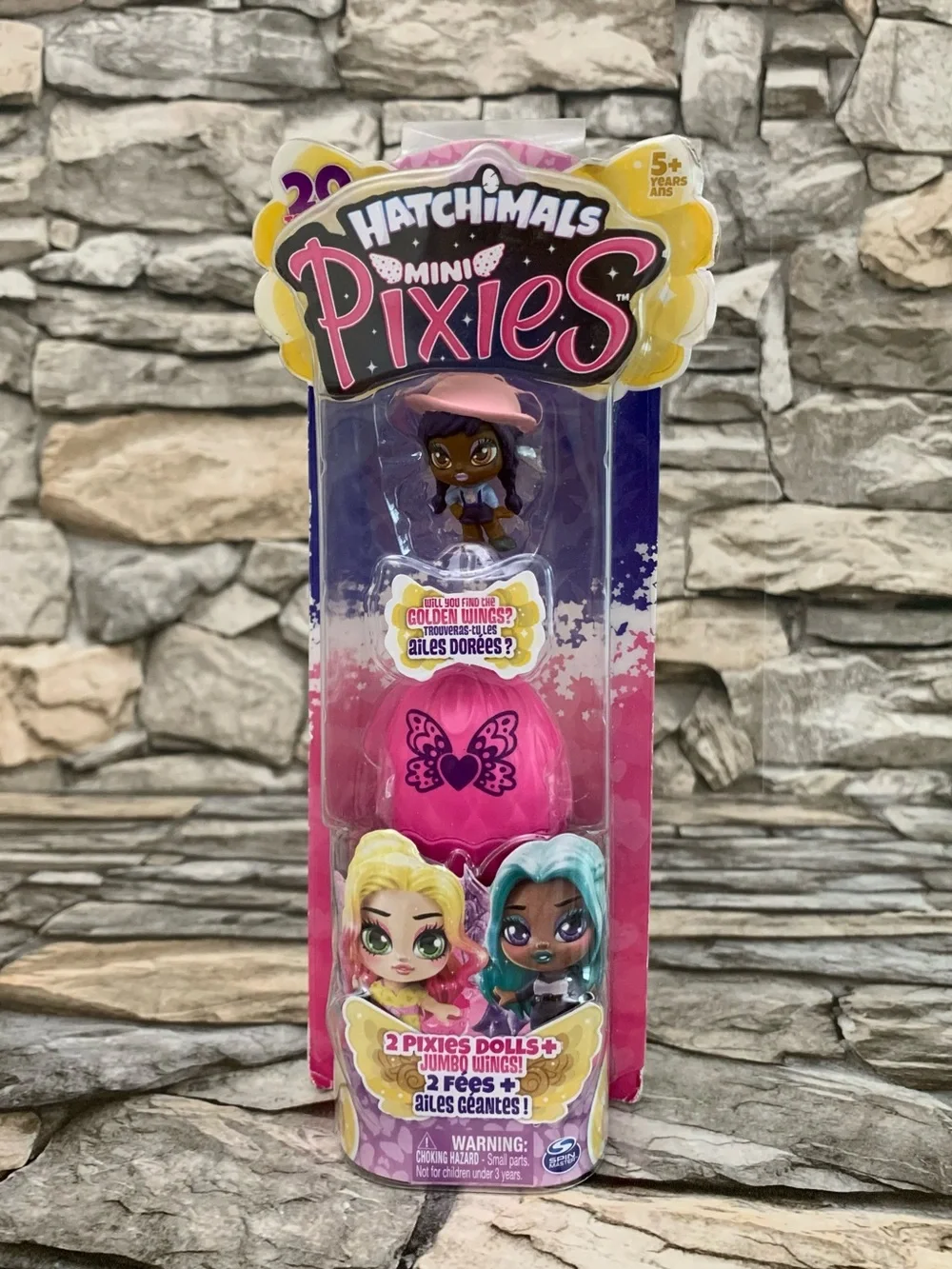 New Hatchimals Mini Pixies Mystery Doll Jumbo Wings Accessories Fashion Toy Set